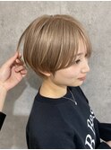 前髪ありハンサムショートコンパクトショート20代30代40代50代