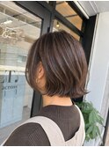大人ショートボブ