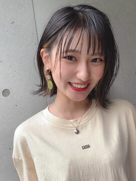 サンド 名古屋(sand) 切りっぱなしボブ/縮毛矯正/髪質改善/レイヤーショートボブ