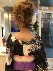 《R＋》浴衣★花魁★ヘアアレンジ★盛り★