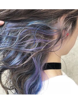 ローグ(LOGUE) 【LOGUE】外国人風サファイアブルー×パープル