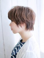 ナル 白山神社参道通り店(nalu)&nbsp;カジュアルショートの外ハネスタイル