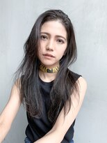 アルバム 銀座(ALBUM GINZA)&nbsp;ナチュラルストレート_セシルカットココアブラウン_97793