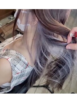 ロコス アッソ(RocoS assaut.w) ホワイトラベンダー×インナーカラー