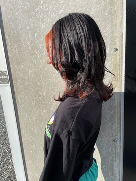 ヘアーアンドネイル ガレージ(GARAGE) オレンジウルフ