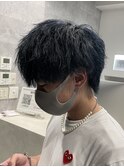 王道マッシュ【ネイビーブラック】