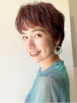 プリマ(PRIMA) 手ぐしでさっとセット♪マッシュショート×ピンクブラウン3