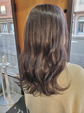 ノア(noa.) #透け感ダークグレージュ！