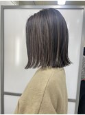 切りっぱなしボブ