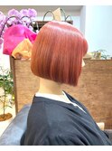切りっぱなしボブ