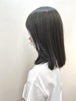 ディーボーイ 下通本店(D-BOY)&nbsp;ミディアムボブ/切りっぱなしボブ/グレージュ