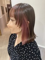 ネオリーブソラ 相模大野店(Neolive sola)&nbsp;インナーカラー/ペールピンク