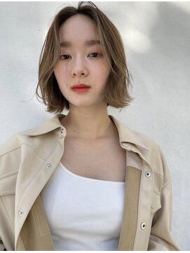 コンティニュー オモテサンドウ(CONTINUE OMOTESANDO) CONTINUE(表参道)ボブパーマ/手嶋