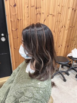 ディッシュ 五反田(dish) 五反田美容室☆白髪ぼかし/コントラストハイライト/レイヤー