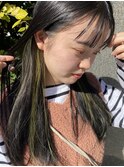 もみあげネオングリーン