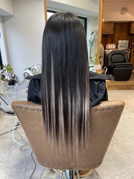 スタジオフツーロ バイ ビーヘアー(STUDIO FUTURO by BEhair) ハイライト メッシュ プルエクステ エクステ