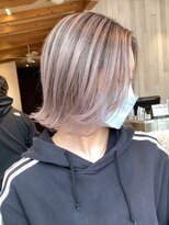 リード バイ ラグーン(LEAD by LAGOON)&nbsp;ミルクティーベージュダブルカラーケアブリーチバレイヤージュ