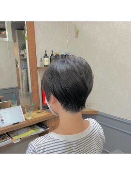 カミケン 清明店(kamiken.) 大人クールこなれ感 丸みベリーショート【カミケン清明店】