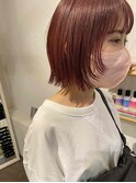 【Barouche/中島綾子】 顔周りカット ボブ 堀江
