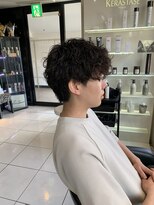 アイズ 海老名(AIZU) 波巻きパーマ 波巻きスパイラルパーマ 刈り上げないマッシュ