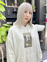 チュダック(ChuDuck) 韓国風《ホワイトシルバー》ハイトーン/ケアブリーチ/ダブルカラ