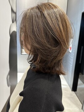 ハルキミナト ジャパン ヨコハマ(HARUKI MINATO japan YOKOHAMA) 【横浜/馬車道】40代50代ミディアムレイヤー/白髪染め