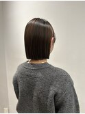 切りっぱなしボブ