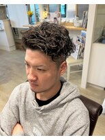 ジャックアンドニコフロムロダン(JACK&NiCO fromRODAN)&nbsp;【Jack＆Nico】宮城リョータ風パーマ/ハイライトカラー