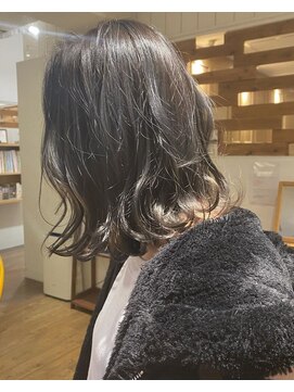 プレイスインザサン(PLACE IN THE SUN) 【花本】アンニュイセミディ ネイビーグレー｜30代40代50代