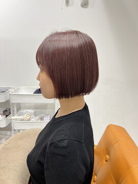 ネイロ 錦糸町(NeiRo) 魅力倍増カールセミディシアーカラーダークアッシュショートヘア