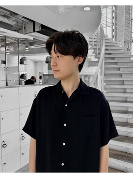 ブランコジーサウス(BLANCO G South) センターパート/ニュアンスパーマ