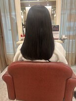 ヘアデザイン アクスト 西宮北口本店(HAIR DESIGN axt) ストレートアイロンなしでこの艶感