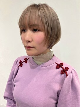 ロエム(Loem) 【RINA】ハイトーン×レイヤーショート