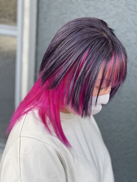 フェアリーテール つきのわ店 ダブルカラーインナーカラバタ