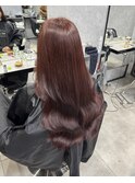 ワインレッドカラー