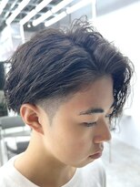 ビューブルー 亀戸錦糸町(VIEW BLUE)&nbsp;縦落ちツイストスパイラル/波巻きパーマ/2wayマンバンショート