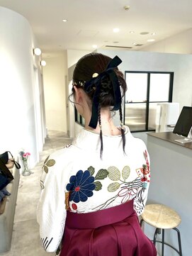 マッシュ 天王寺あべの(MASHU) hair set .. 袴着付け