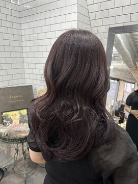 レガーレ(Legare) 【広島韓国ヘア】韓国レイヤー×パープルピンクカラー！