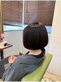 髪質改善/縮毛矯正/酸性ストレート/トリートメント/ショートボブ