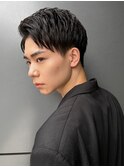 センターパート アップバング 韓国ショートコンマバング 7s626