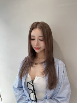 ラピス 渋谷本店(Lapis) ココアグレージュ/髪質改善/シールエクステ/韓国風/艶髪