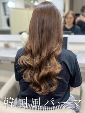 アミー 銀座(Ammy) #韓国風パーマ #コテ巻き風パーマ #ロングパーマ #パーマ