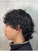 ウルフパーマ/メンズパーマ/メンズサロン/相模大野/町田/眉毛