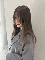 シーク 天神(SEEK)&nbsp;グレージュカラー/透明感カラー/ブリーチ無し/トリートメント