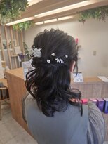 リサプラン(RISA plan)&nbsp;ゆるフワハーフアップ