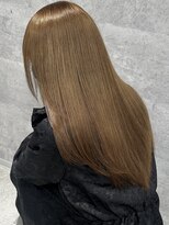 ルイス(L'wis)&nbsp;ブリーチなしベージュカ学割U24ケアブリーチ渋谷10代20代30代