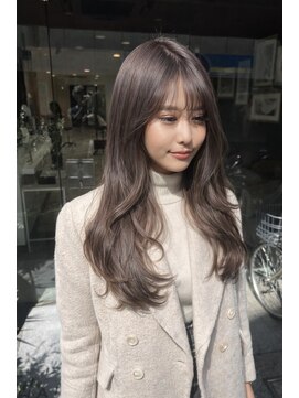 アース 豊橋店(HAIR&MAKE EARTH) ベージュロングスタイル