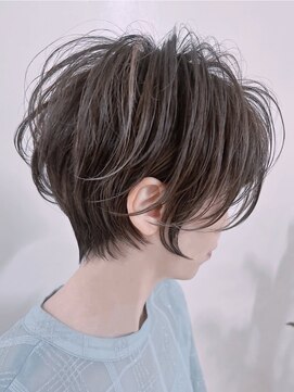 アナザヘアー なんば 高島屋前店(ANAZA hair) ハンサムショート＆エアリースタイル
