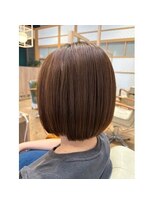 カシータフロル 守山(Casita flor)&nbsp;コンパクトボブ×髪質改善ストレート(^^)/