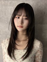 ヘアサロン コレハ(hair salon CoReha) 【黒髪ロング×フェイスレイヤー】ウサミ